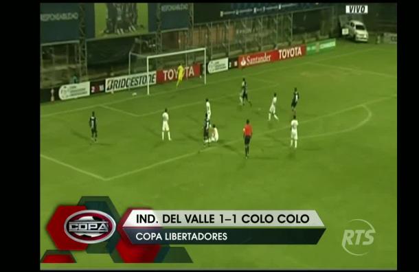 Ind. del Valle empató con Colo-Colo en la Copa Libertadores